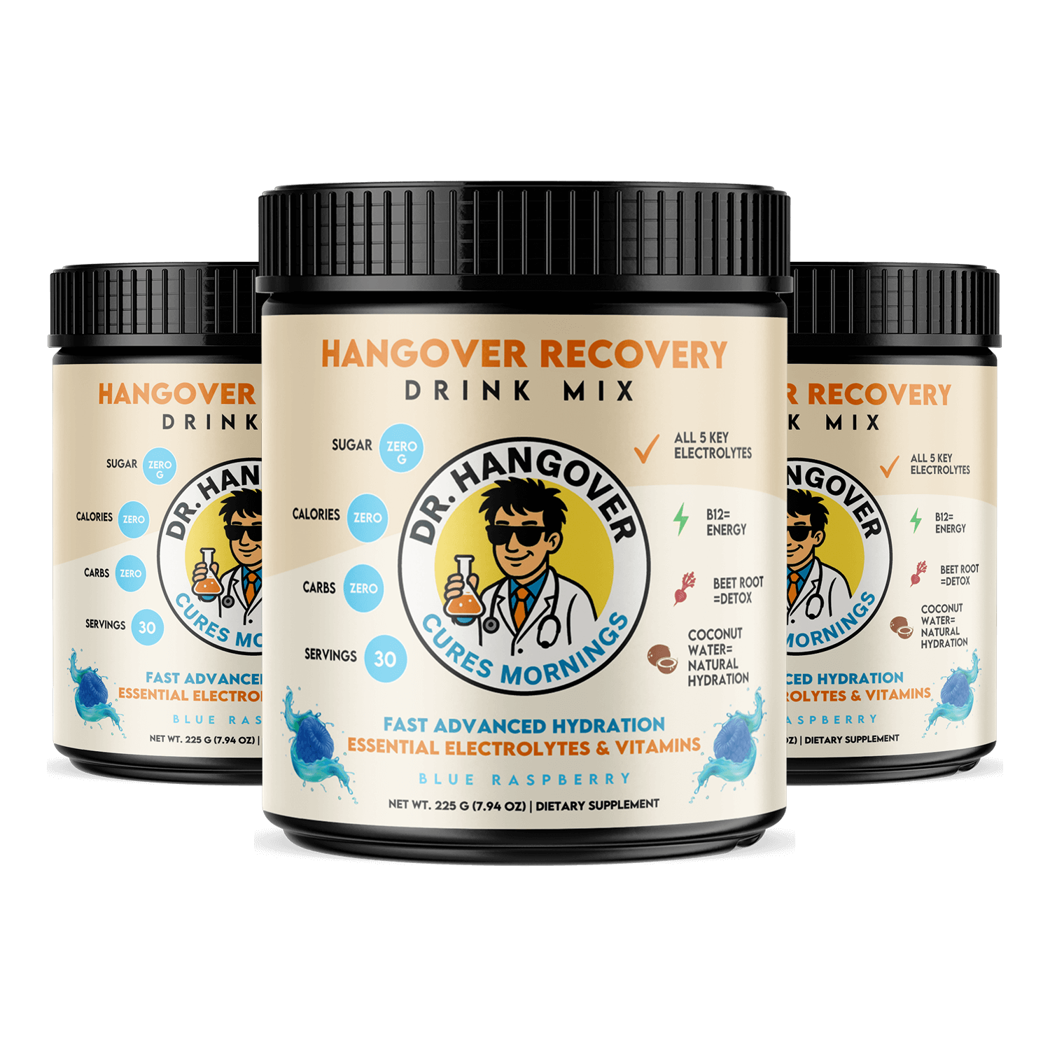 Hangover recovery drink mix 90 days