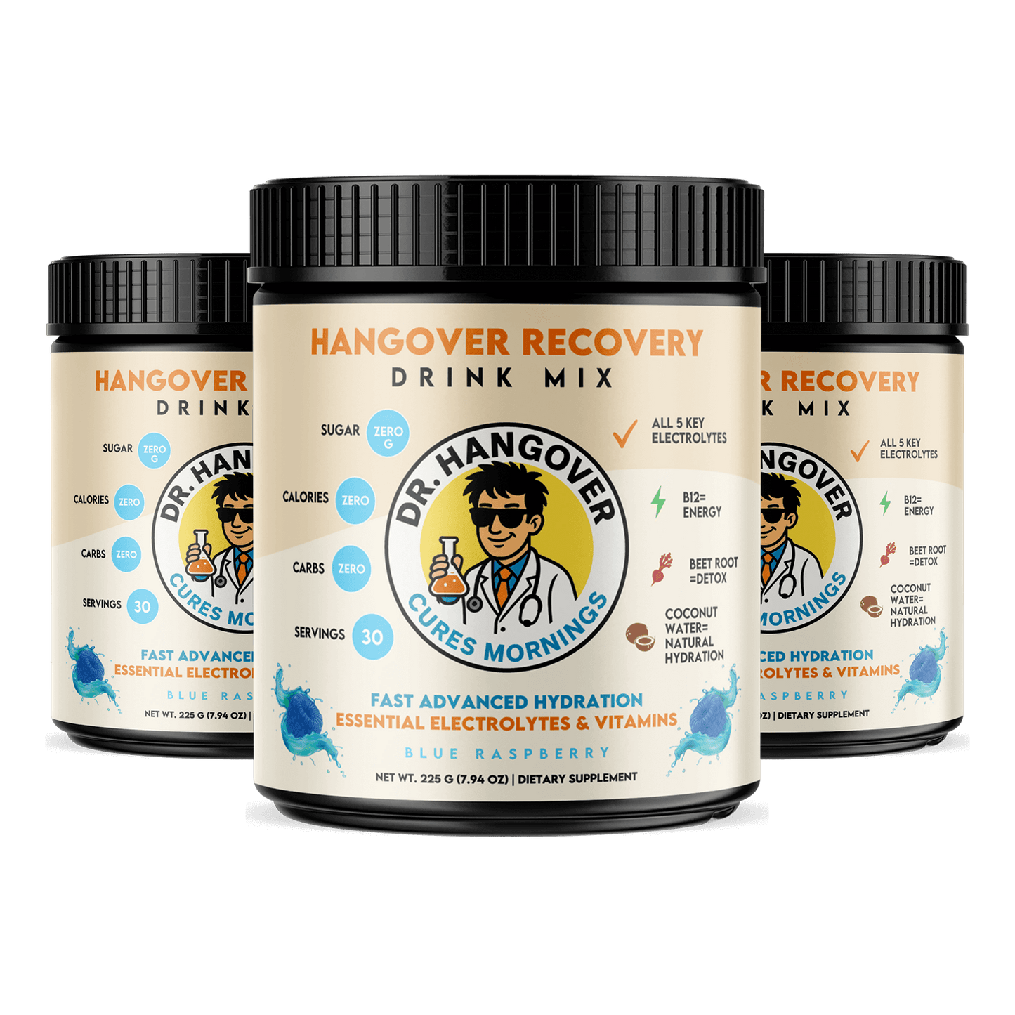Hangover recovery drink mix 90 days
