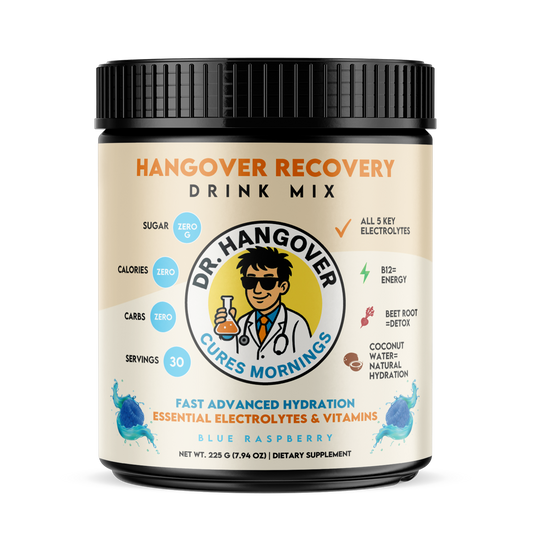 Hangover recovery drink mix